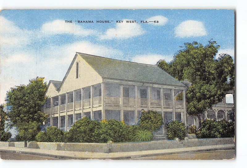 Key West Florida FL Postcard 1930-1945 The Bahama House