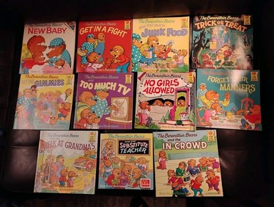 The Berenstain Bears Lot of 11 Very Good Paperback Books Stan & Jan Berenstain