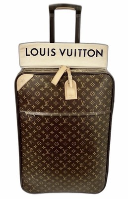 Louis Vuitton Pegase 70 Rolling Monogram Suitcase w/ Coa Dust bag