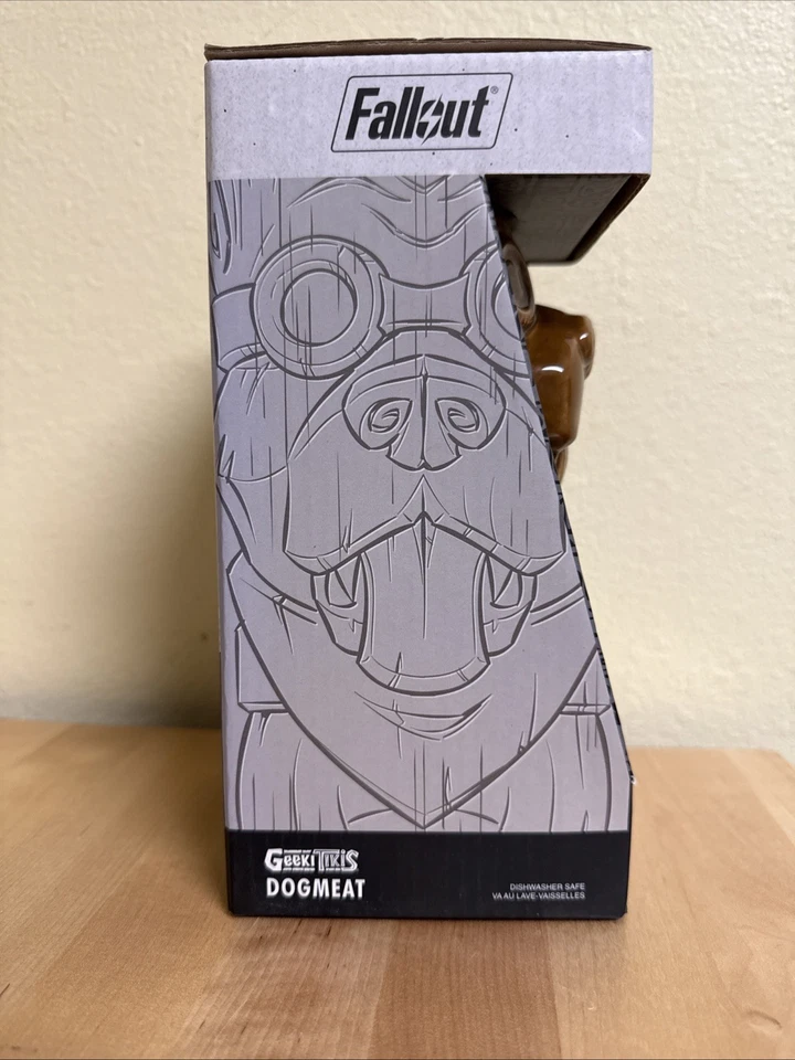 Geeki Tikis Fallout Dogmeat Tiki Mug Bethesda Think Geek New in Box RARE - Image 2 of 4