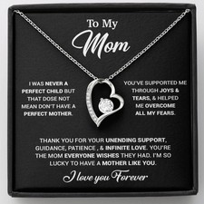To My Mom Gift for Mother from Son From Daughter Mom Birthday Gift, Mothers Day