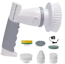 Spin Scrubber Power Spin Brush for Cleaning,Rechargeable Cleaning Brush for B...