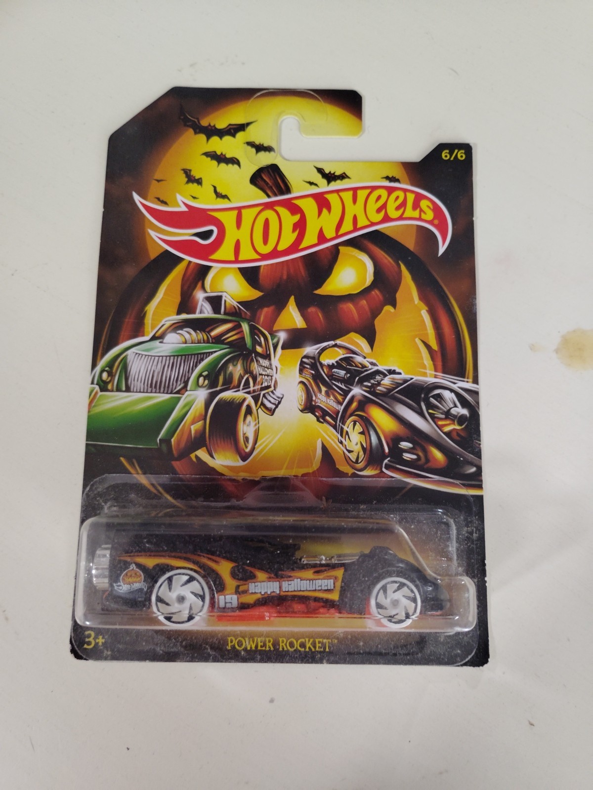 Hot Wheels Halloween Die-Cast 2018 Power Rocket 6/6 New