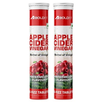 Boldfit Apple Cider Vinegar Tablets With Mango Flavor-(Pack Of 2)