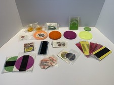 Kellogg&rsquo;s Cereal Premium Prizes 1980s Lot Of 24 Items Frisbees Stencils Doodles