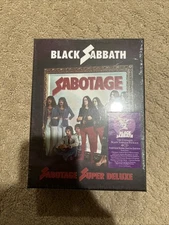 Black Sabbath Sabotage Super Deluxe CD Box Set. Brand New Sealed