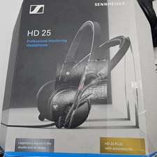 Sennheiser Ireland HD 25-1 II Professional DJ Modular Headphones 70 Ohm Black
