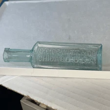 Antique one minute cough cure by E. C. Dewitt & Co. Chicago