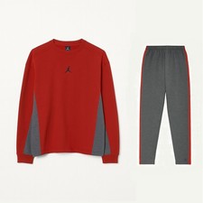 JORDAN Sportswear Tracksuit FLEECE W/U JR NI RED/GREY 80640-4478