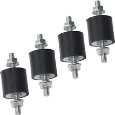 4pcs 25 x 25mm Rubber Mounts Rubber Vibration Isolator Mounts Shock Absorber