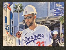 2020 Topps Update Series #U-100.2 - SP Photo Variation - David Price