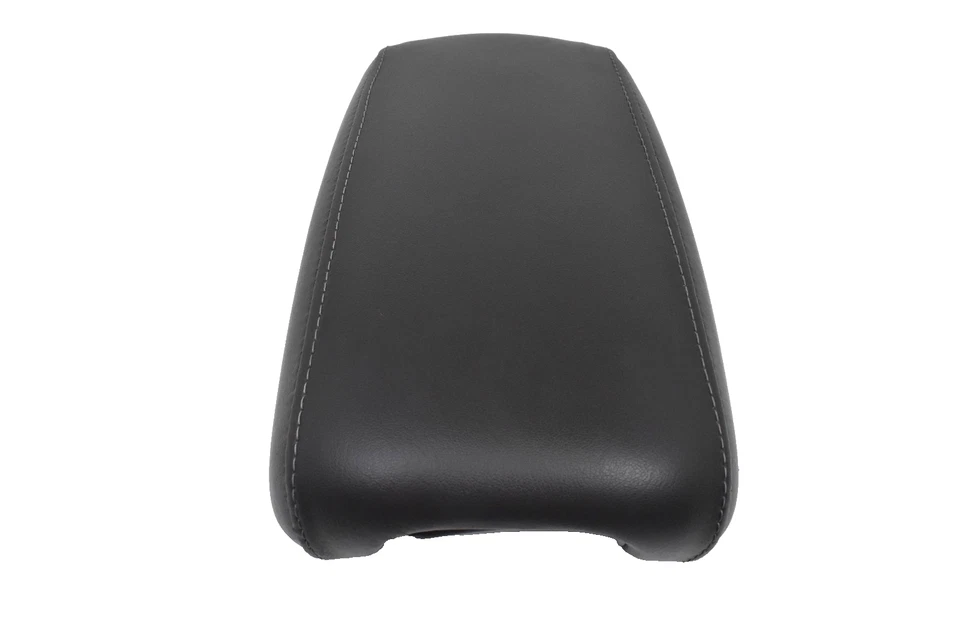 2000-2005 Pontiac Bonneville Center Console Gray Leather Armrest Top Lid OEM - Image 2 of 4