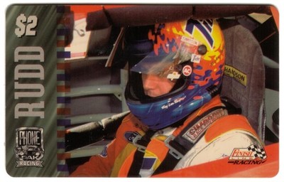 PhonePak 1996 $2. Ricky Rudd (Tide, Simpson) Phone Card