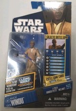 2010 Hasbro Star Wars  The Clone Wars MACE WINDU CW20 Action Figure New