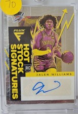 2022-23 Panini Flux - Hot Stock Signatures Jalen Williams #HSS-JWL (AU, RC)