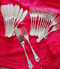 Servizio da 12 di posate pesce Gnutti - Acciaio 18/10