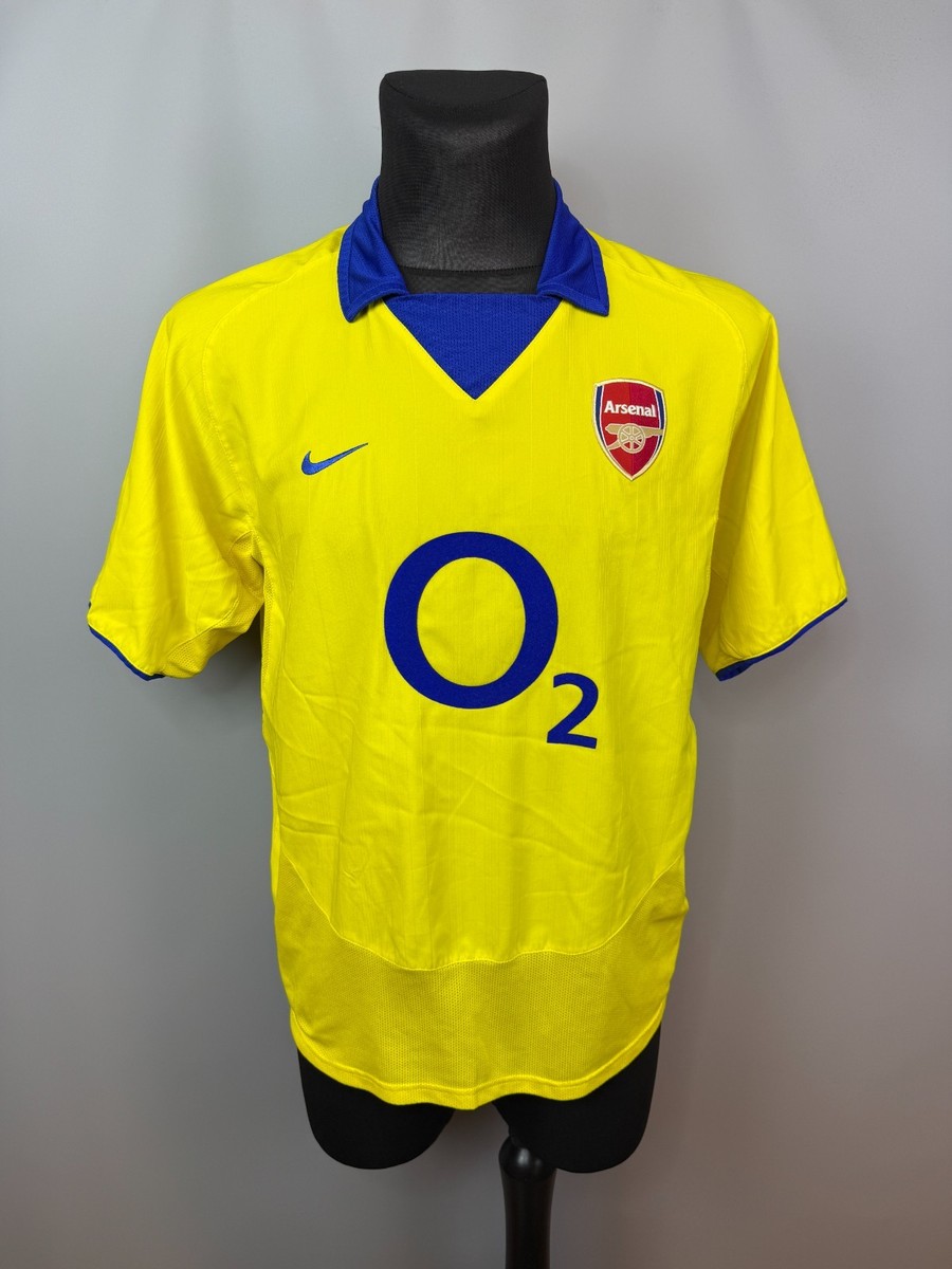 ARSENAL 2003 2004 AWAY SHIRT FOOTBALL SOCCER JERSEY NIKE MENS SIZE