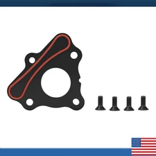 Camshaft Retainer Plate Gasket & Bolt Kit for GM LS 4.8 5.3 Black NEW with bolts