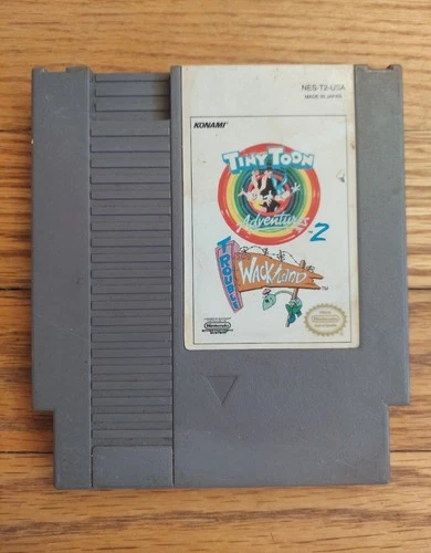 TinyToon Adventures 2: Trouble In Wacky Land (Cartridge Only) - NES Game - Works