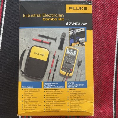 Fluke 87V/E2 Industrial Electrician Combo Kit