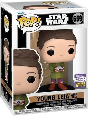 Funko POP! Star Wars Obi-Wan Kenobi Leia w/ Lola 10 cm OVP NEU