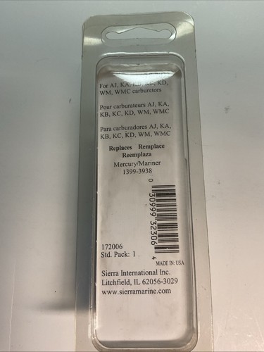 Sierra Marine 18-7832 Fuel Filter for Mercury 1399-3938 OEM Free Shipping! - Picture 2 of 2