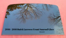 10 11 12 13 14 15 16  BUICK LACROSSE FRONT SUNROOF GLASS PANEL OEM FREE SHIPPING