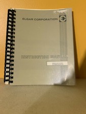 Elgar Models 251 and 501A AC Power Sources Instruction Manual