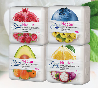 125g Shik Creme Seife  Heidelbeere Quitte Granatapfel Himbeere Avocado Aprikose