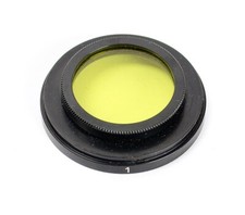 Leica Leitz Yellow Filter 1 Early Black Ring A36 36mm
