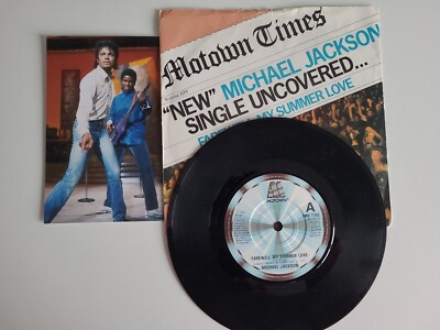 Michael Jackson TMG 1342 '' Farewell My Summer Love'' 1984 UK 7''Single 45rpm...