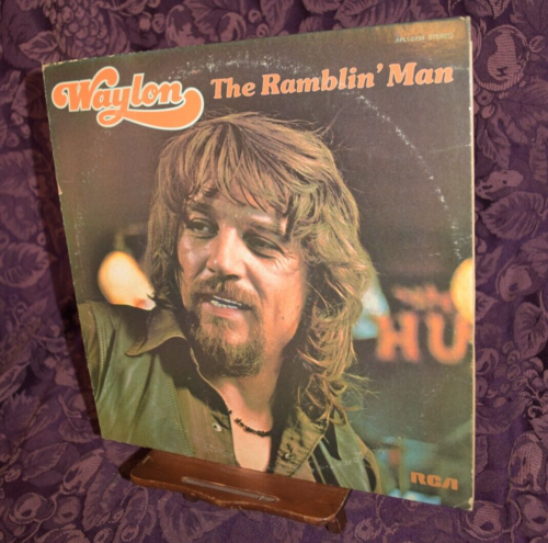 Waylon Jennings The Ramblin' Man 1974 RCA APL1-0734 1st Press EX/VG+