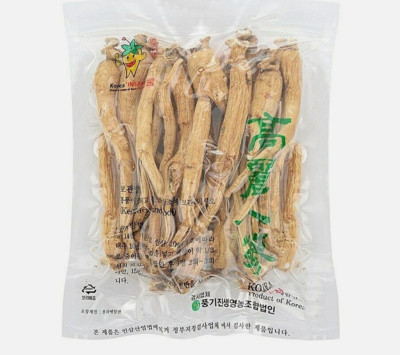300g Korean 6 Years White Ginseng [15 Roots] 10.58oz + Tracking