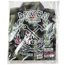 DIXXON Flannel The Springwood Slasher Men's LARGE Bamboo Shirt Horror Series