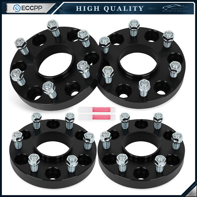 #ad #ad 4Pcs 1quot; 6x5.5 Hub Centric Wheel Spacers For Chevy Silverado 1500 GMC Sierra 1500 $65.59