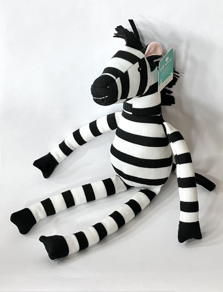 Pillowfort Zebra Plush Black White Pillow Stuffed Animal Throw Pillow Decor Toy eBay