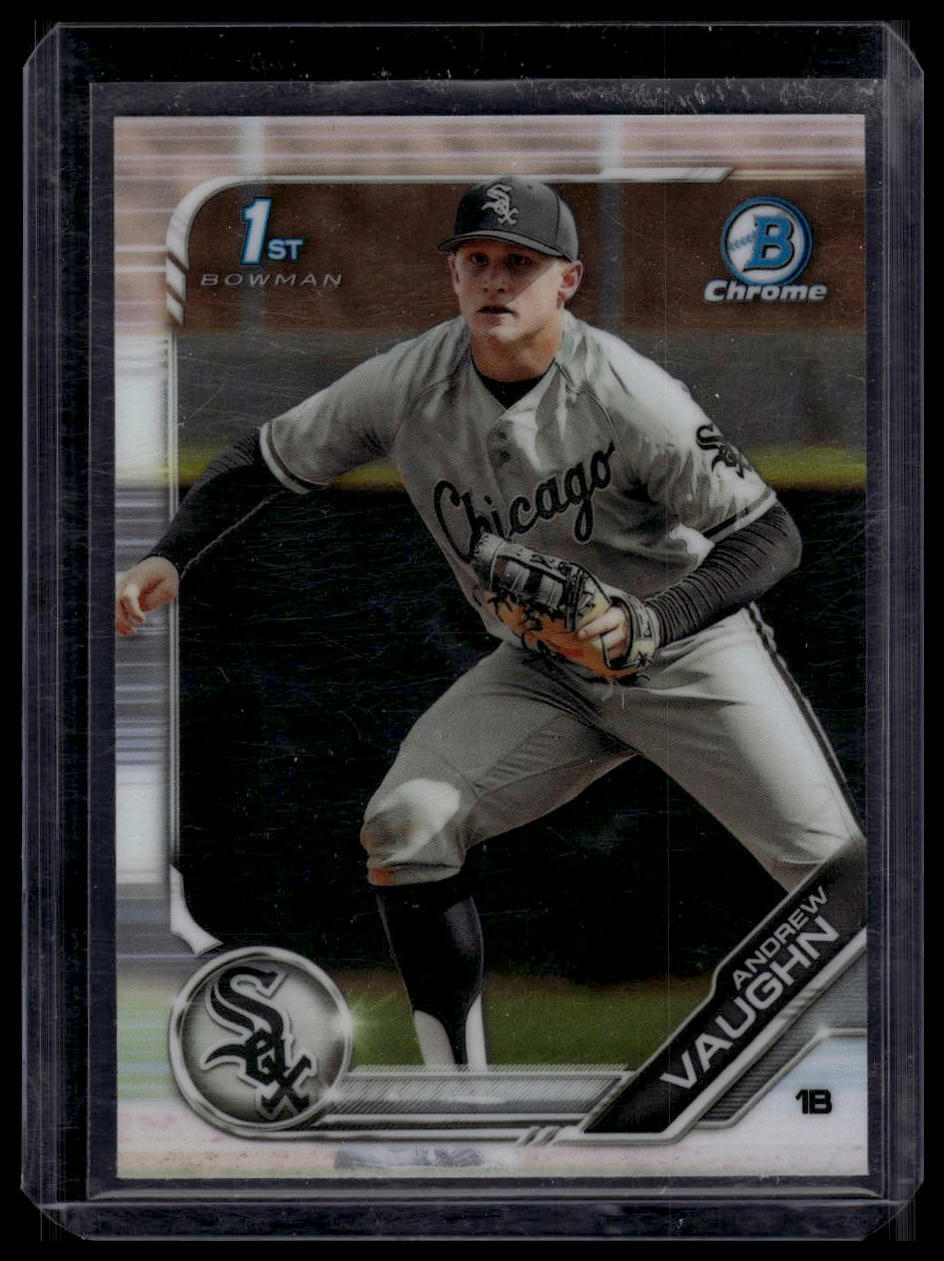 2019 Bowman Draft #BDC-100 Andrew Vaughn Chrome