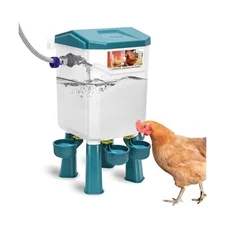 Lilyang Float-Controlled Automatic Chicken Waterer for Continuous F... Fast Ship
