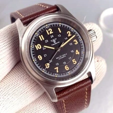 20ATM 36mm Small Pilot Sapphire Glass Automatic Miyota 8215 Men Mechanical Watch