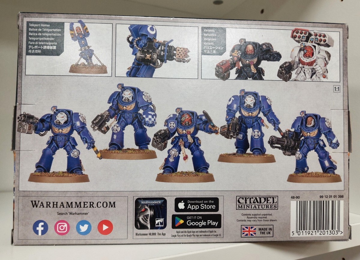 ウォーハンマー　塗装済み　Chaos Terminator Squad chaos terminator squad ウォーハンマー