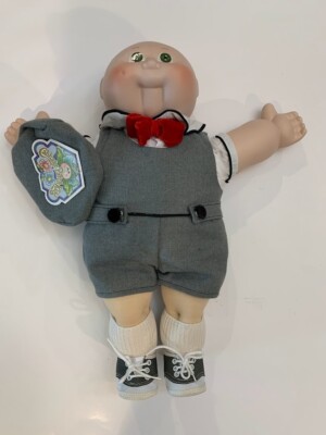 1985 Timothy David Porcelain Cabbage Patch Doll #4587 w/ Box & COA