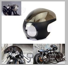 5.75" Headlight Fairing For Harley Honda CB BMW Yamaha XS Cafe Racer Universal