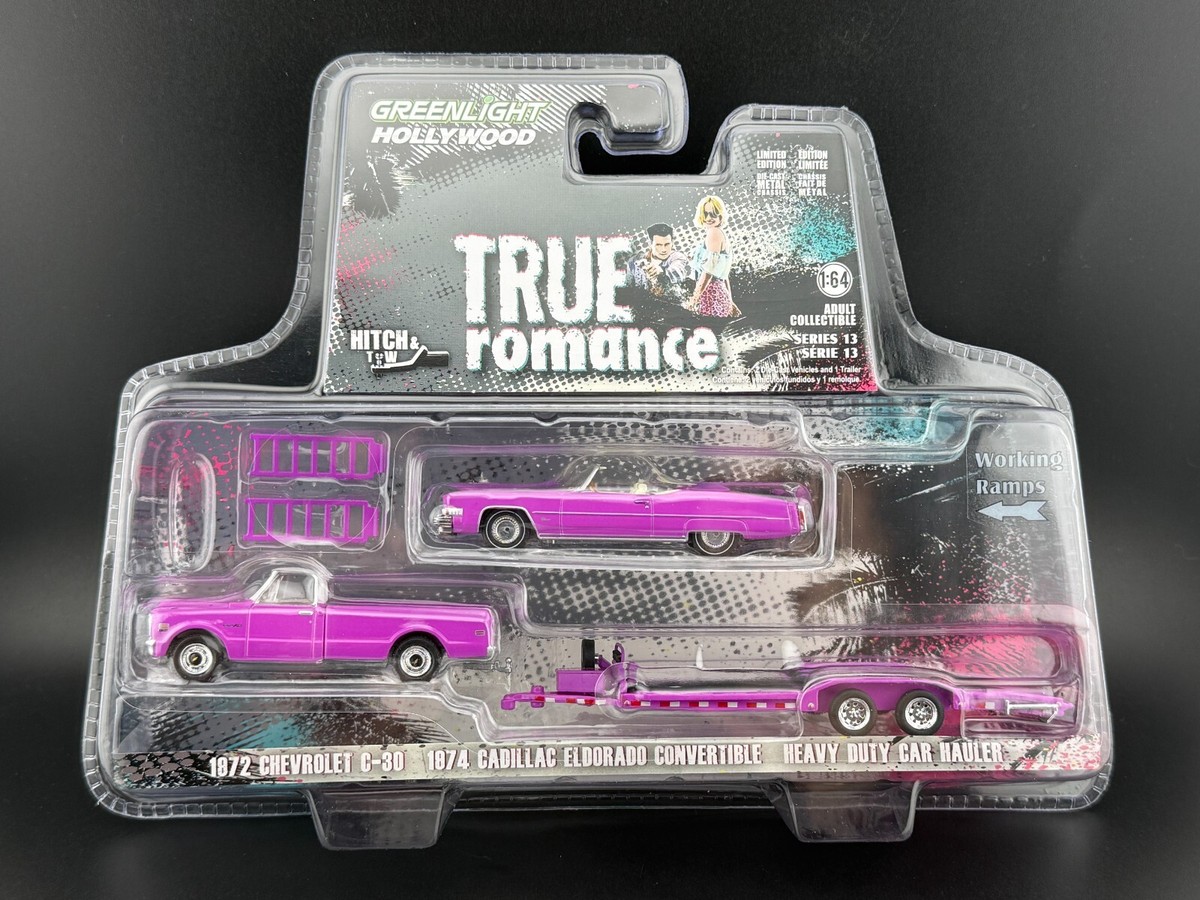 Greenlight 1972 Chevy C30 and 1974 Cadillac Eldorado w/Heavy Car