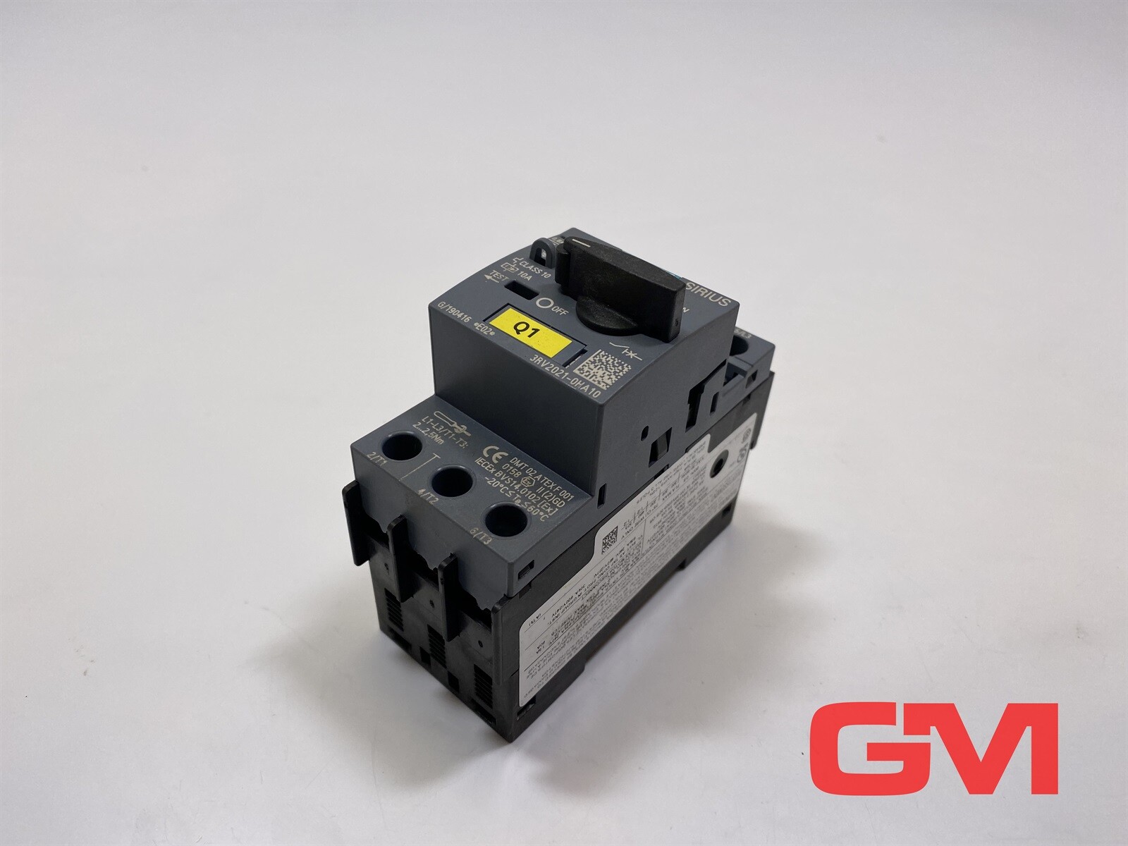 Siemens Circuit Breaker 3RV2021-0HA10 0.55-0.8A Motor Protection