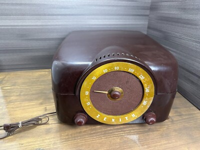 1952 Zenith J664 Tube Radio Record Player Cobra Matic Variable