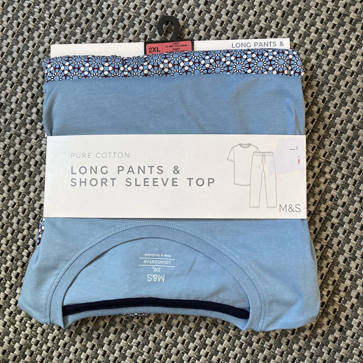 Marks and spencer mens pyjamas deals