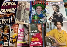 Lot De 11 Revues De Sa Majesté Elizabeth II Et Autres Magazines