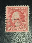 Vintage US Stamp Scott# 463 George Washington 1916-17 Used - #3149