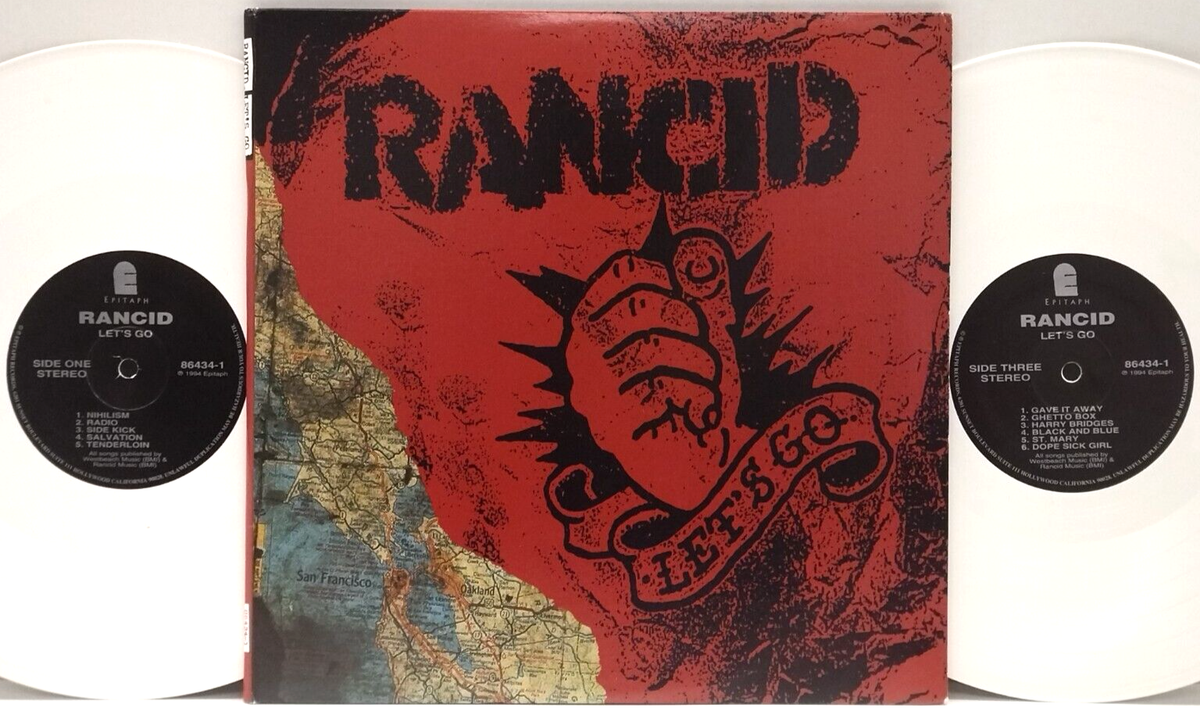 Rancid – Let's Go 2 x 10” 1994 US ORIG Epitaph Green Day NOFX AFI