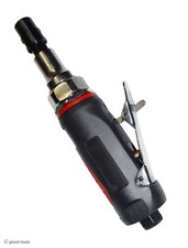 1  EXTENDED SHAFT AIR DIE GRINDER - 1/4  collet chuck, grinding tool tools